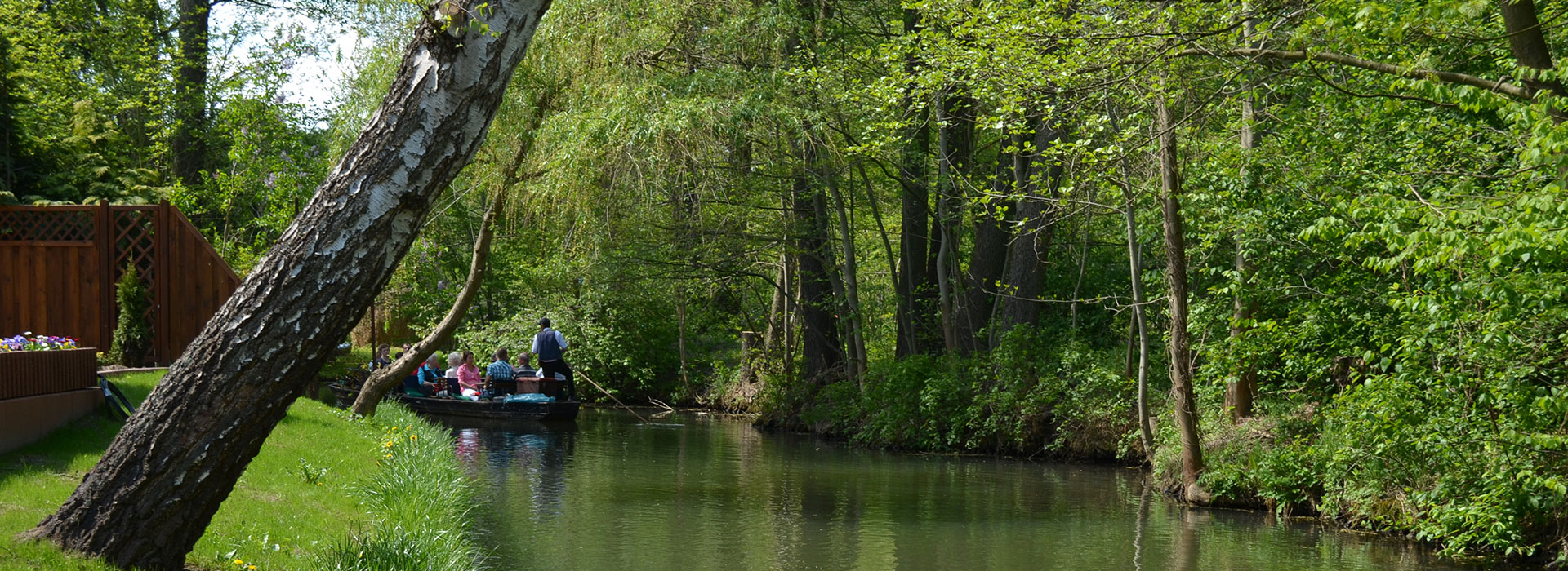Kahnafhrt an der Spreewaldscheune